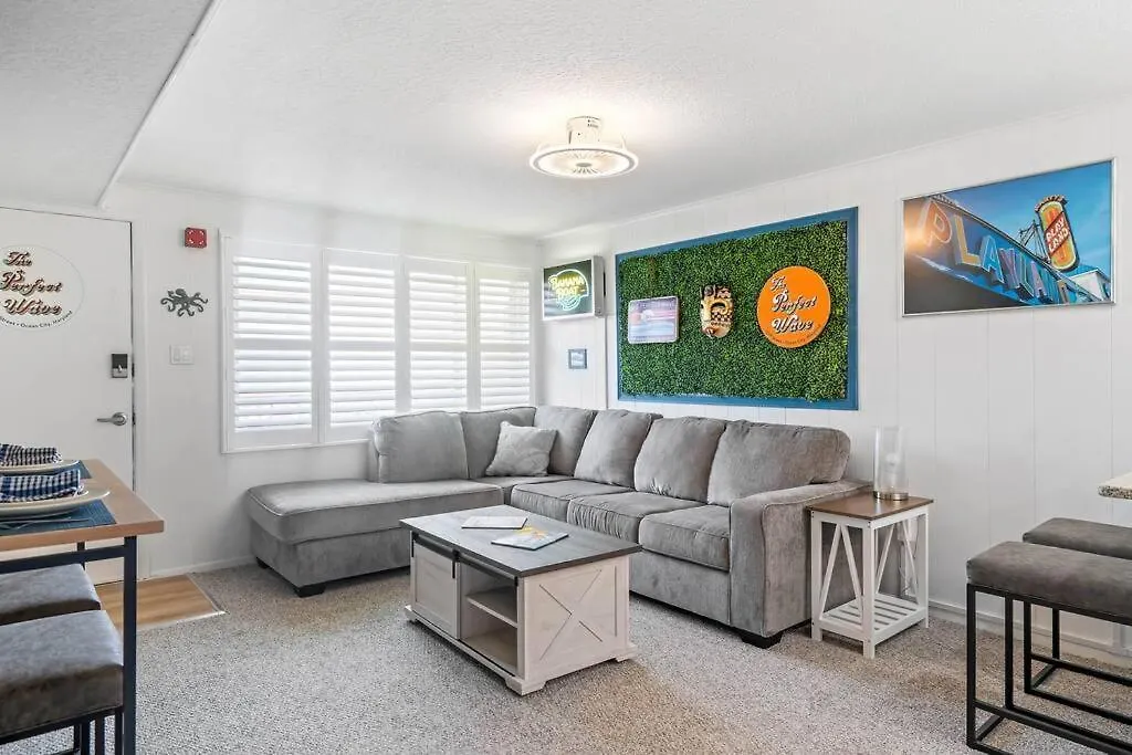 Apartment Perfect Wave-100 Steps To Beach Sleeps 4 Ocean City United States